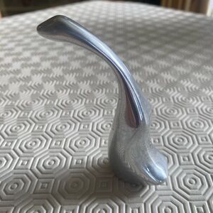 Modern Silver Sculpture